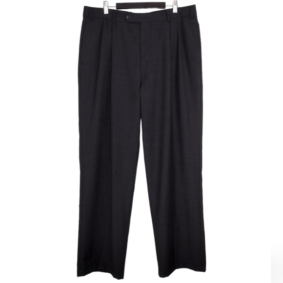 Brook Brothers Loro Piana 100% Wool Trouser Dress Pants Size W36/L34 - Picture 1 of 14